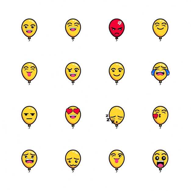 Emoticon de baloon