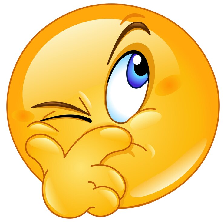 Vetor emoticon suspeito