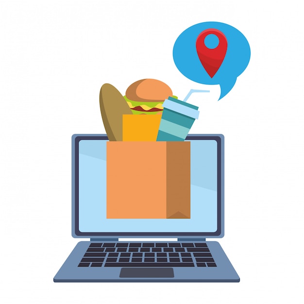 Encomenda e entrega de comida online