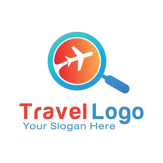 Encontre o modelo de design de logotipo de viagens