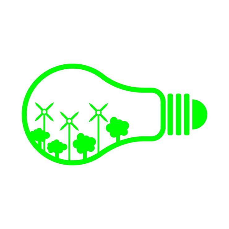 Vetor energy saving illustration design