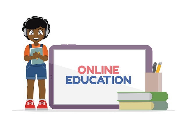 Ensino à distância educação online studen online education