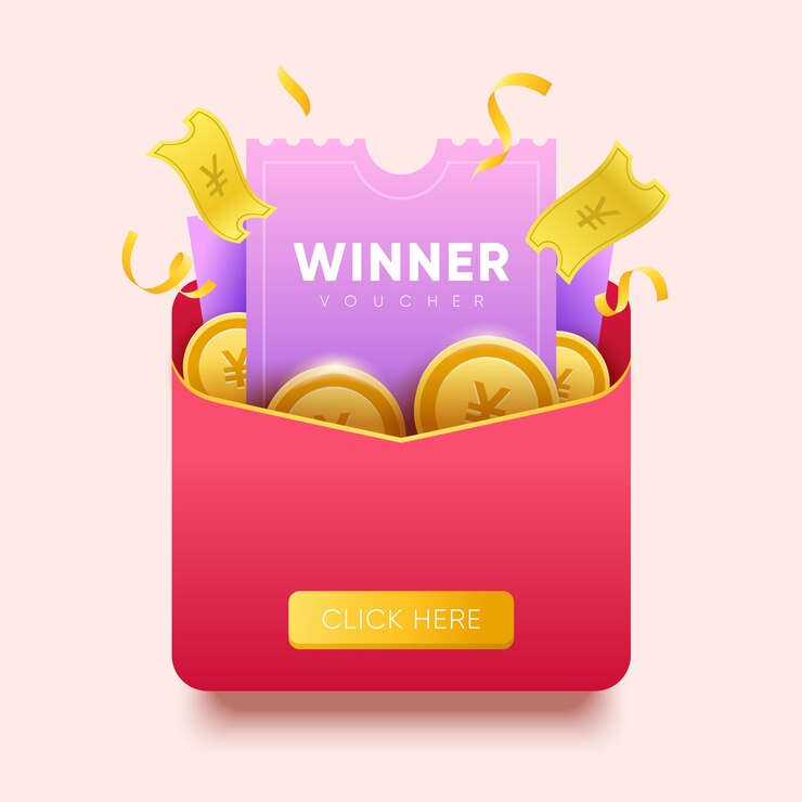Vetor envelope chinês com comprovantes de papel. ilustração de vencedor vencedor em estilo asiático.