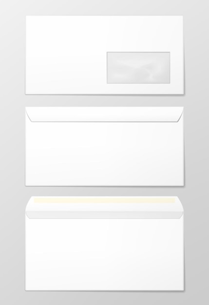 Envelopes em branco