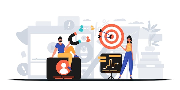 Equipa de Marketing Digital Pronta para usar o banner