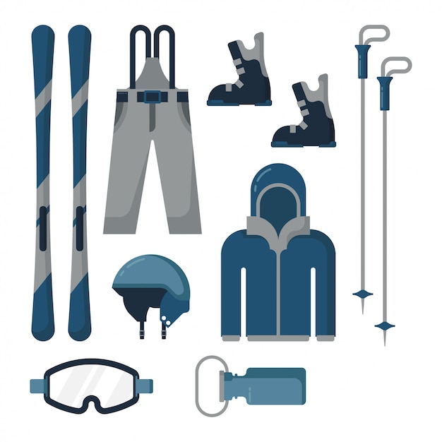 Equipamento de esporte de inverno