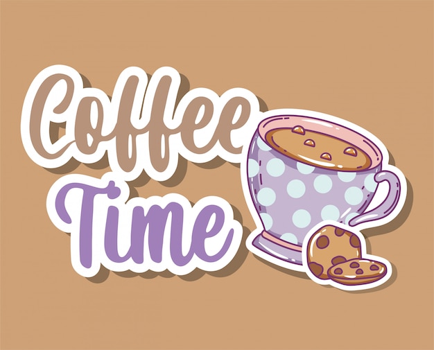 Esboço de hora do café