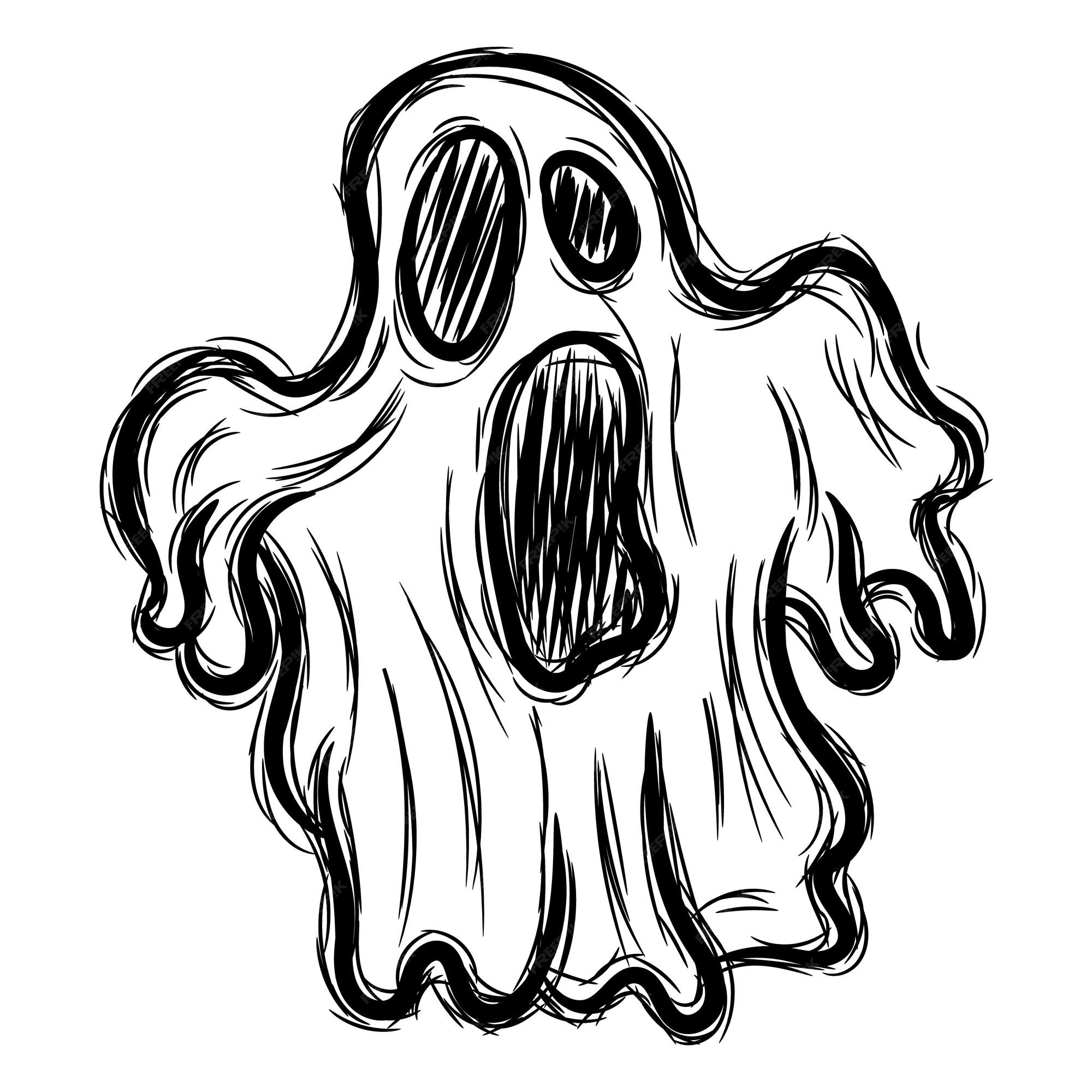 Halloween Desenho: Como desenhar um fantasma assustador 