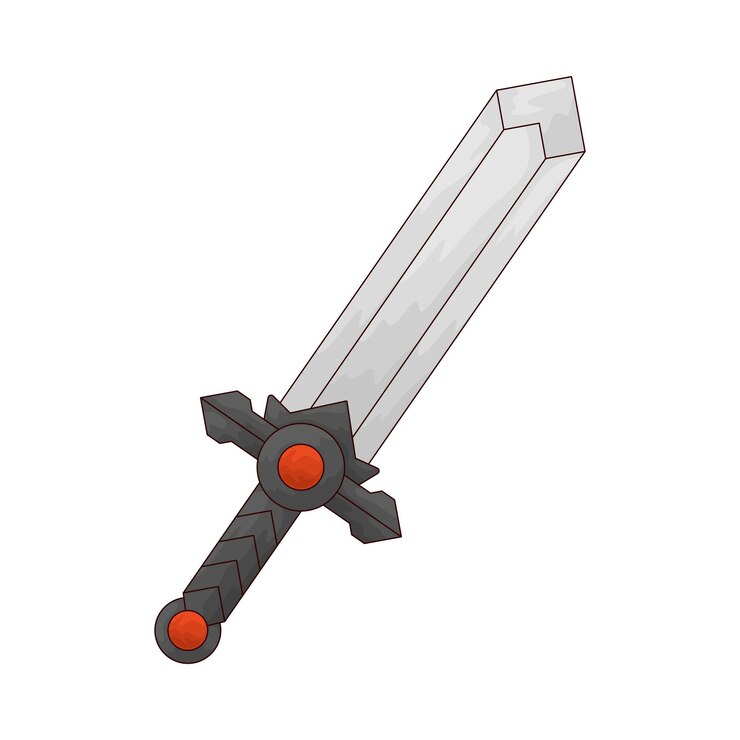 Vetor espada de brinquedo