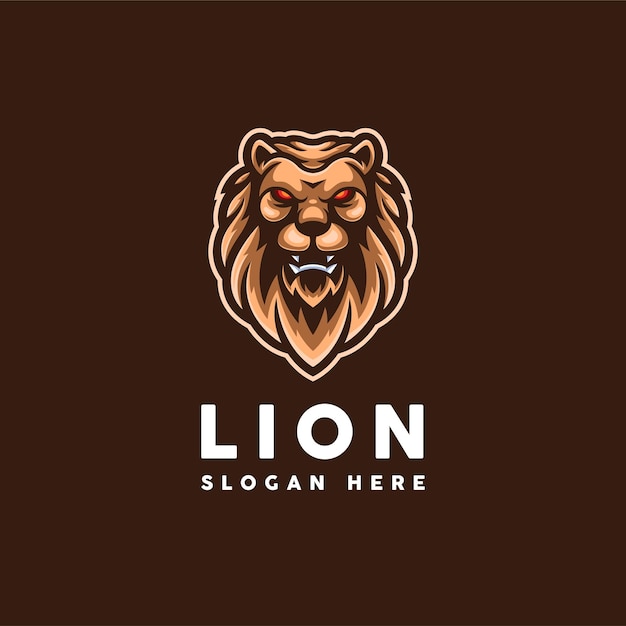 Esport do logotipo do leão