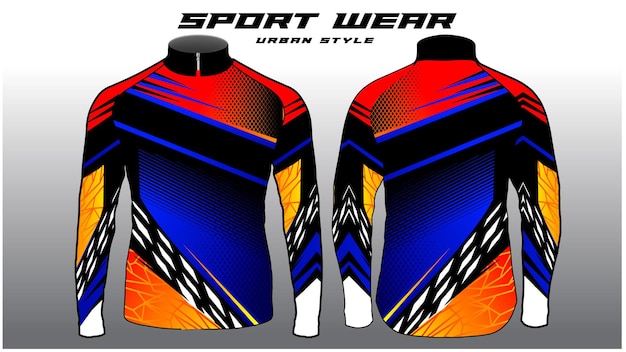 Esporte digital de motocross de jersey