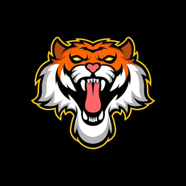 Esportes de logotipo de tigre