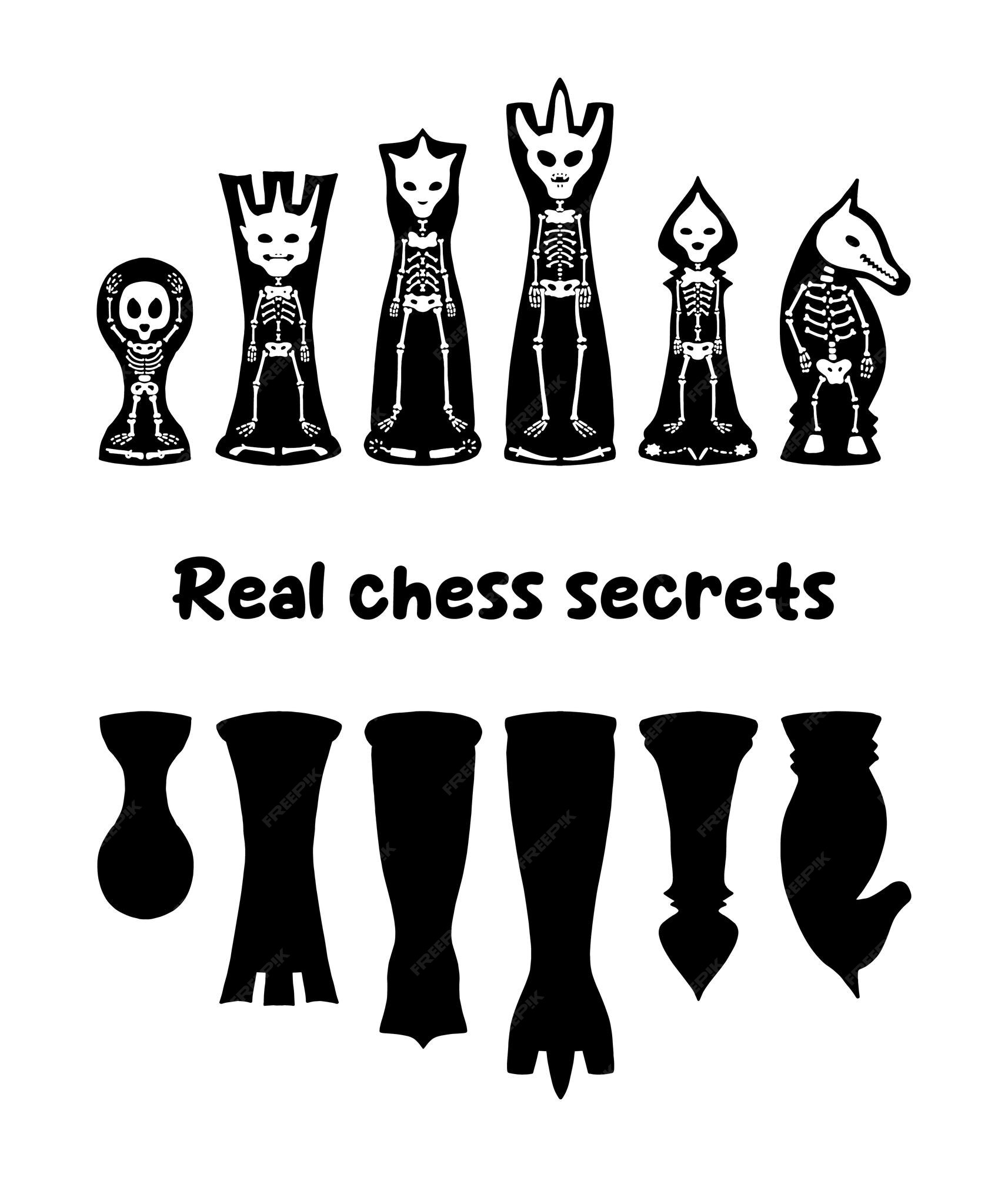 Páginas para colorir de peças de xadrez fofas do rei - páginas