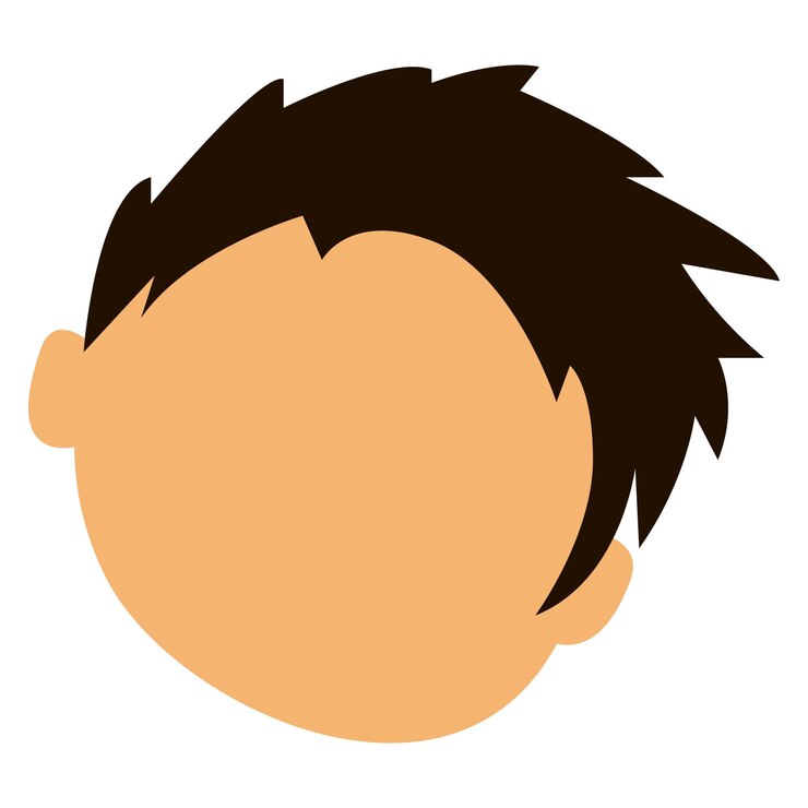 Vetor esta é uma ilustração vetorial de estilo de cabelo