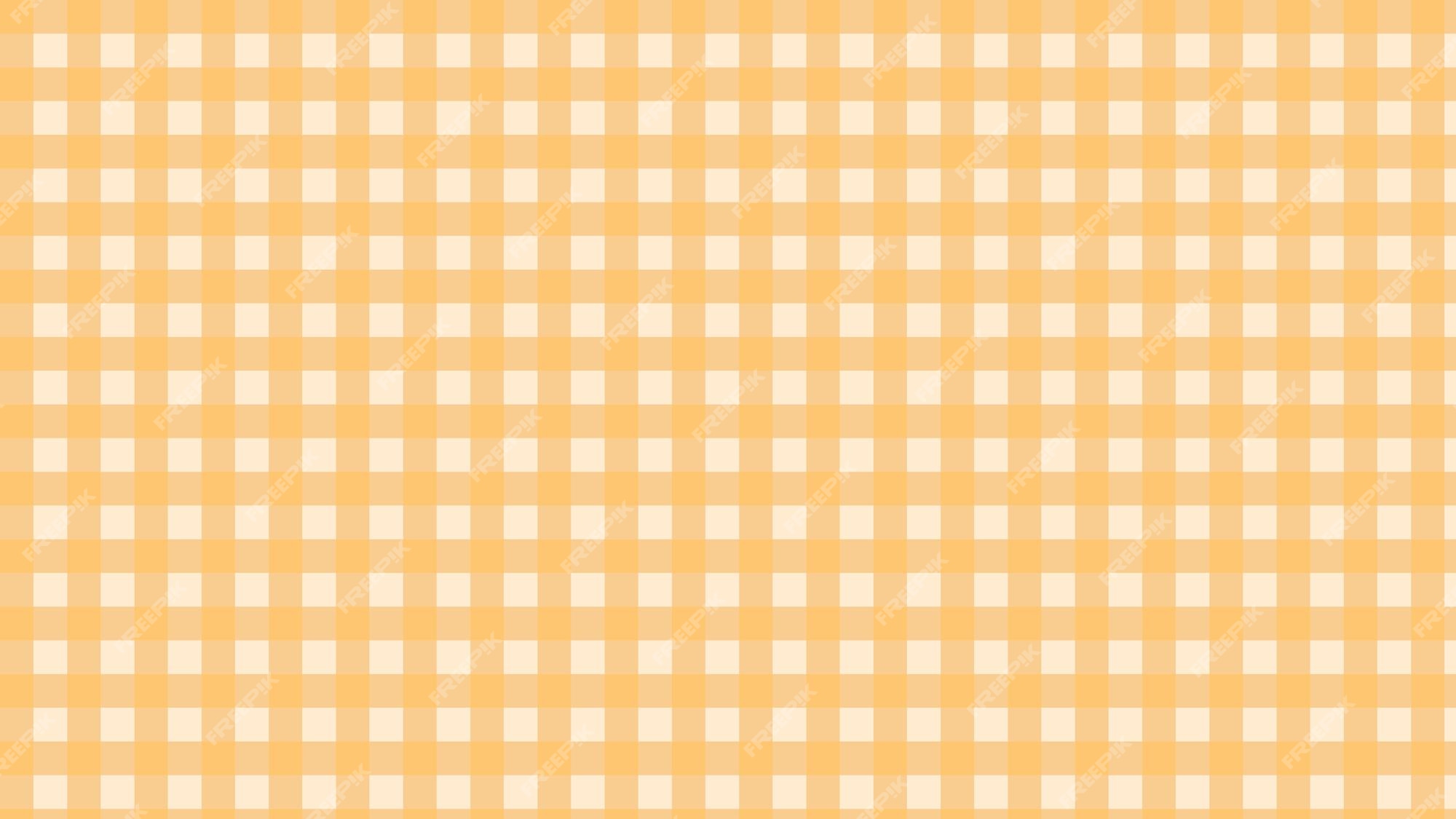 Papel de Parede Xadrez Amarelo