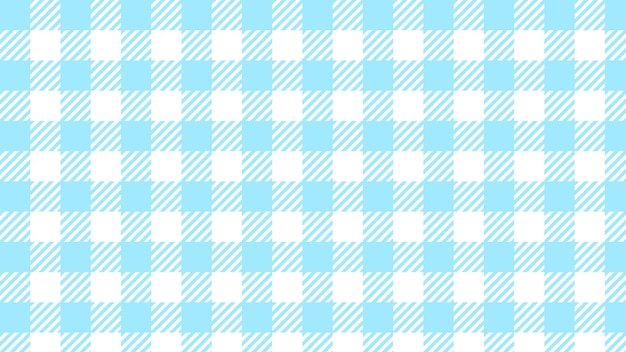 Estética suave pastel azul tartan xadrez xadrez padrão ilustração de papel de parede perfeito para banner papel de parede pano de fundo cartão postal para seu projeto