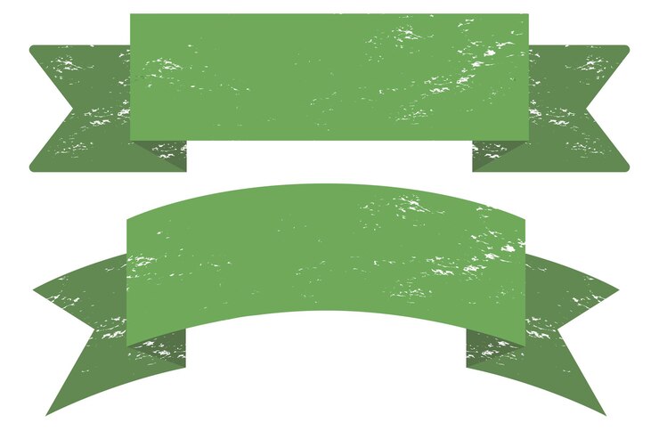 Vetor estilo de carimbo de dois banners