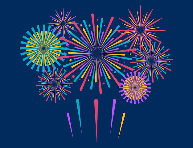 Fogos De Artifício De Ano Novo Desenho - Arte vetorial de stock e mais  imagens de Desfocado - Focagem - Desfocado - Focagem, Espetáculo de Fogo de  Artifício, Fogo de Artifício - iStock