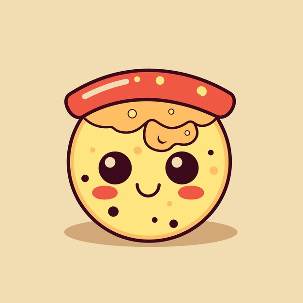 pizza kawaii - Desenho de clara54321 - Gartic