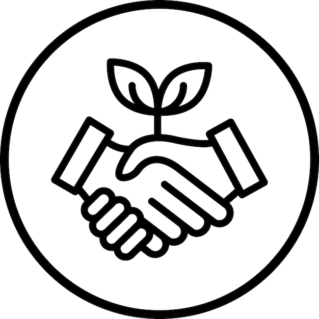 Estilo de ícone amigável de design vetorial