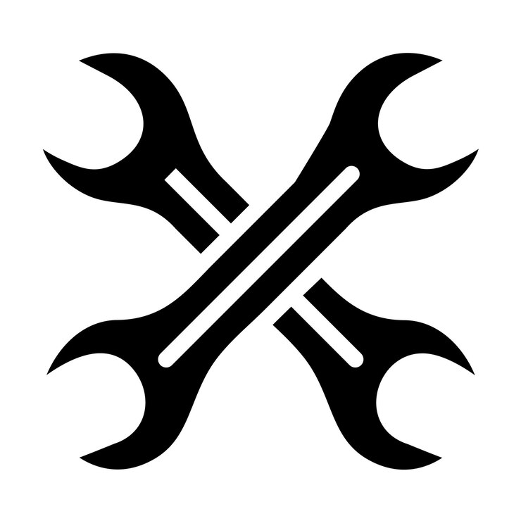 Vetor estilo de ícone de chave de desenho vetorial