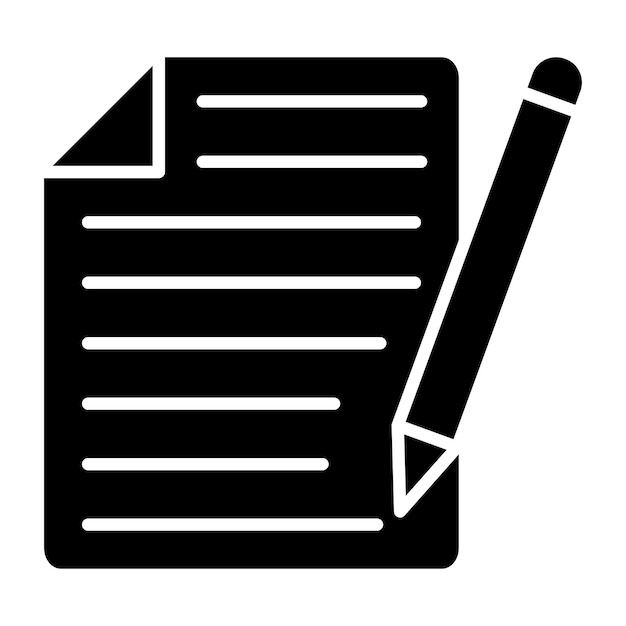 Estilo de ícone de conteúdo de design vetorial