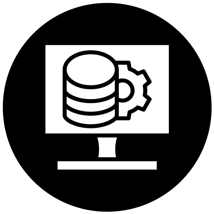 Vetor estilo de ícone de dados de design vetorial