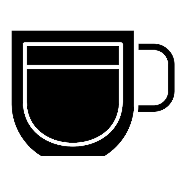 Vetor estilo de ícone de design vetorial espresso