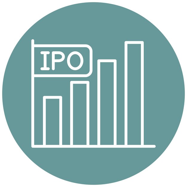 Estilo de ícone de design vetorial ipo