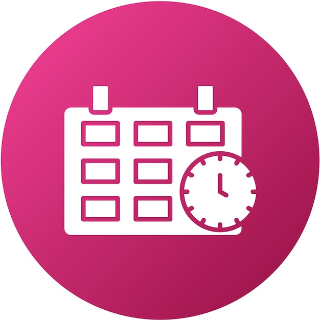 Estilo de ícone de disciplina de design vetorial