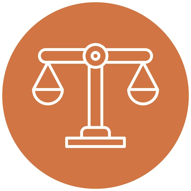 Estilo de ícone de ética de design vetorial