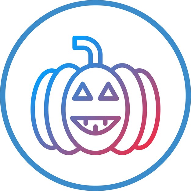 Estilo de ícone de Halloween de design vetorial