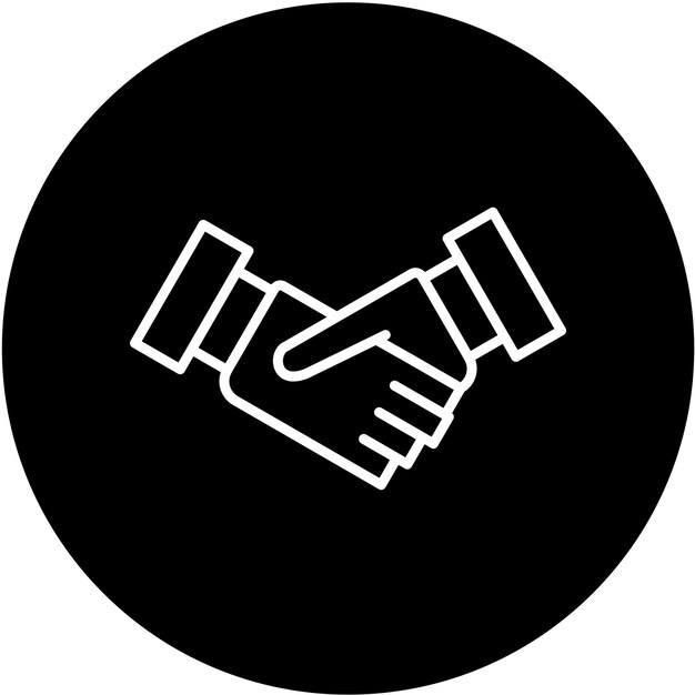 Estilo de ícone de negócio de design vetorial