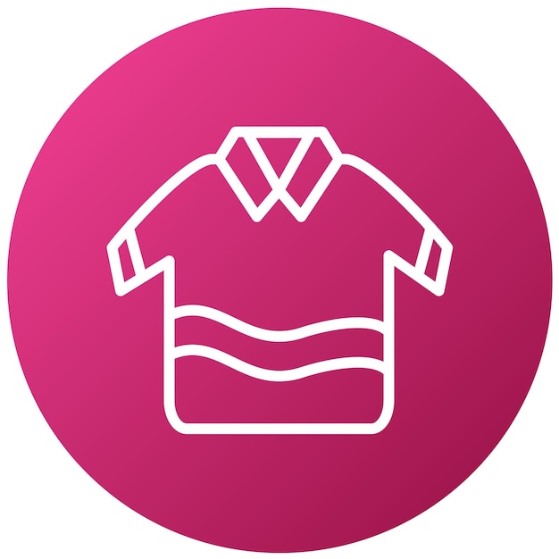 Estilo de ícone de Polo de design vetorial
