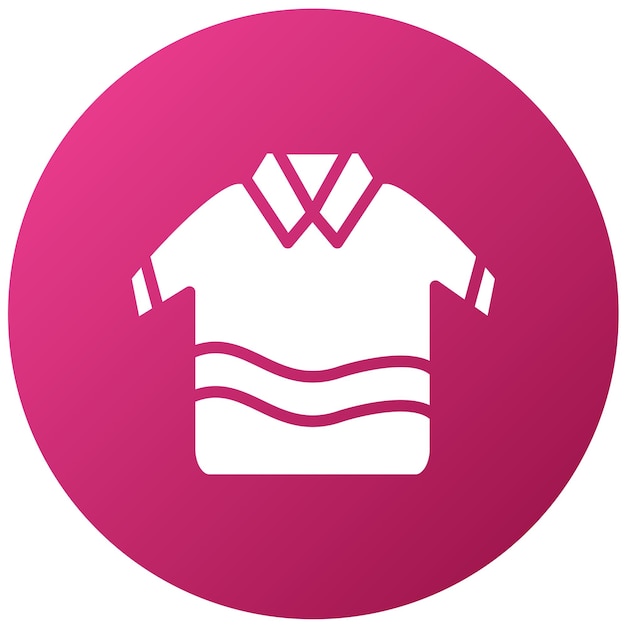 Estilo de ícone de Polo de design vetorial
