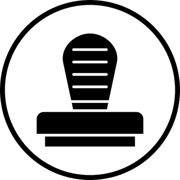 Estilo de ícone de selo de design vetorial