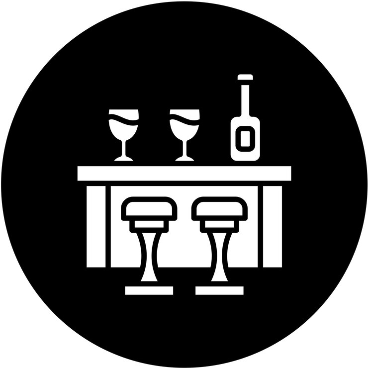Vetor estilo de ícone do contador da barra de design vetorial