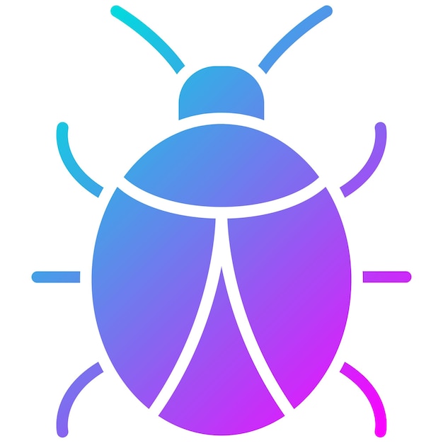 Vetor estilo de ilustração de vector bug