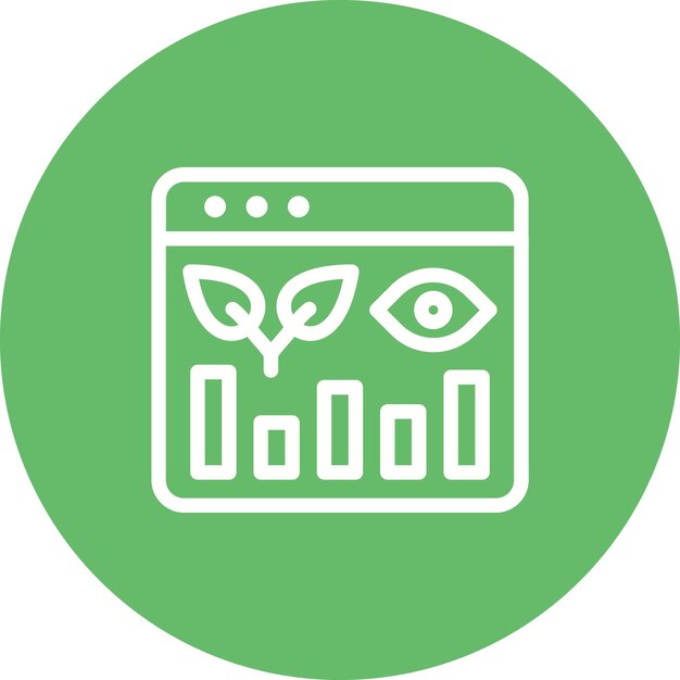 Estilo de ilustração do vetor de alcance orgânico