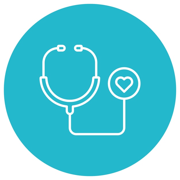 Estilo de ilustração vetorial de exame médico gratuito