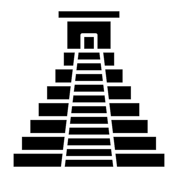 Estilo de ilustração vetorial maya