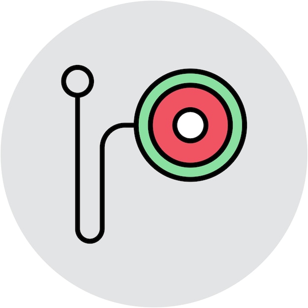 Estilo de ilustração vetorial Yoyo