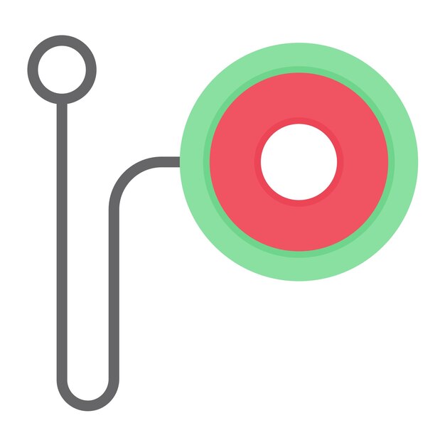 Estilo de ilustração vetorial Yoyo