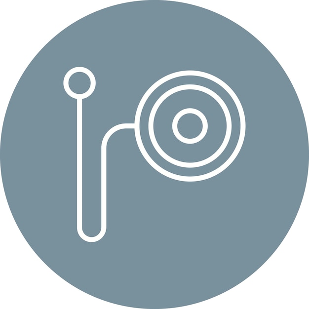 Estilo de ilustração vetorial Yoyo