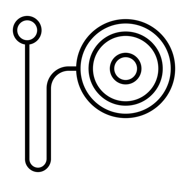 Estilo de ilustração vetorial Yoyo