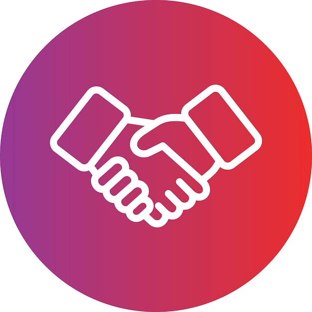 Estilo do ícone do patrocinador de design vetorial