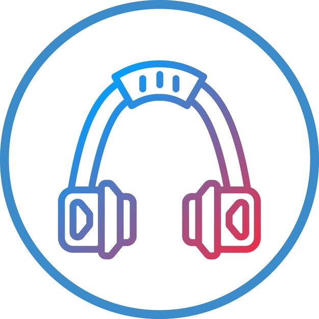 Estilo do ícone dos fones de ouvido