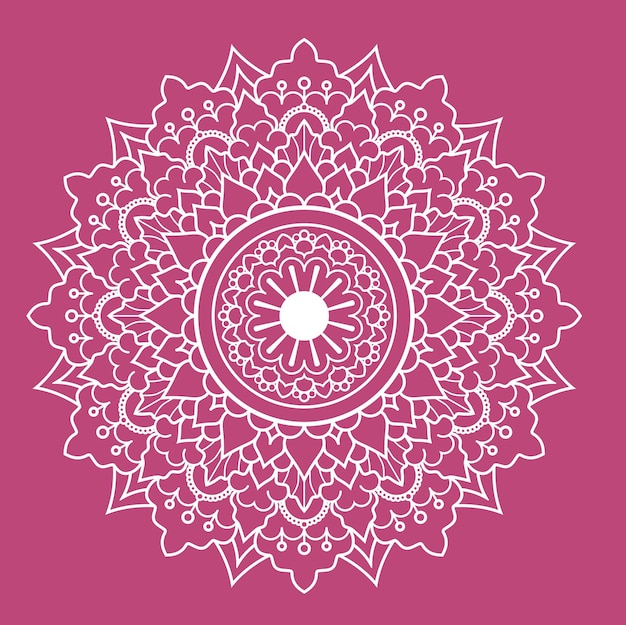 Estilo mandala diwali greetingmandala design arabesque estilo árabe islâmico decoração ornamental