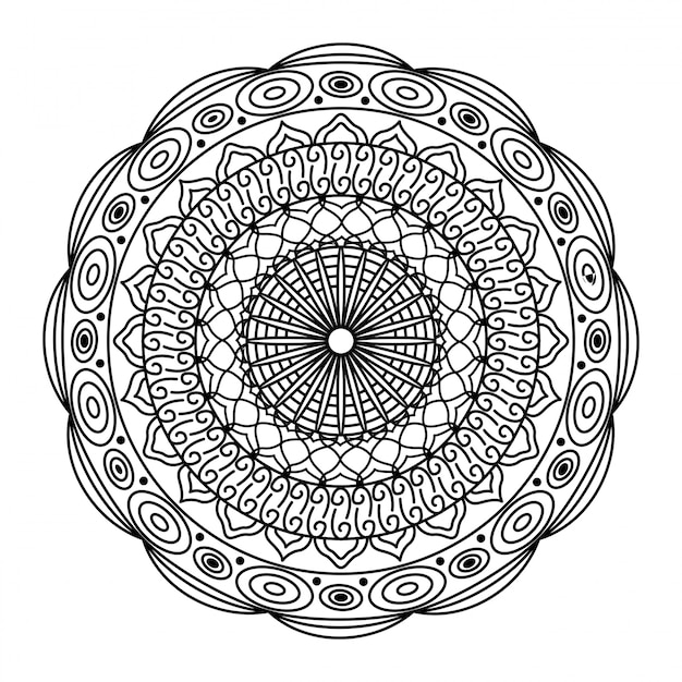 Estilo oriental mandala