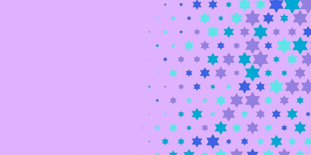 Vetor estrelas coloridas abstracto ilustração de fundo bonito banner com espaço de cópia